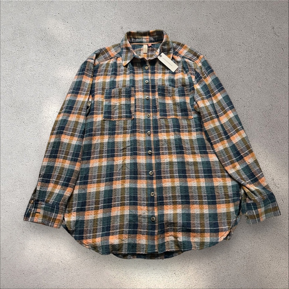 Anthropology button down shirt women’s XS new